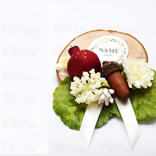 گیفت چوبی نارگل و بلوط